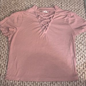 Pretty mauve top